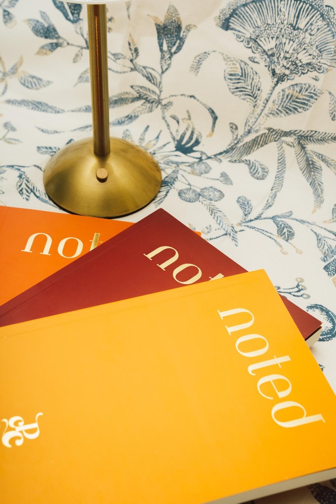 Velvet Touch Notebooks (Mustard)