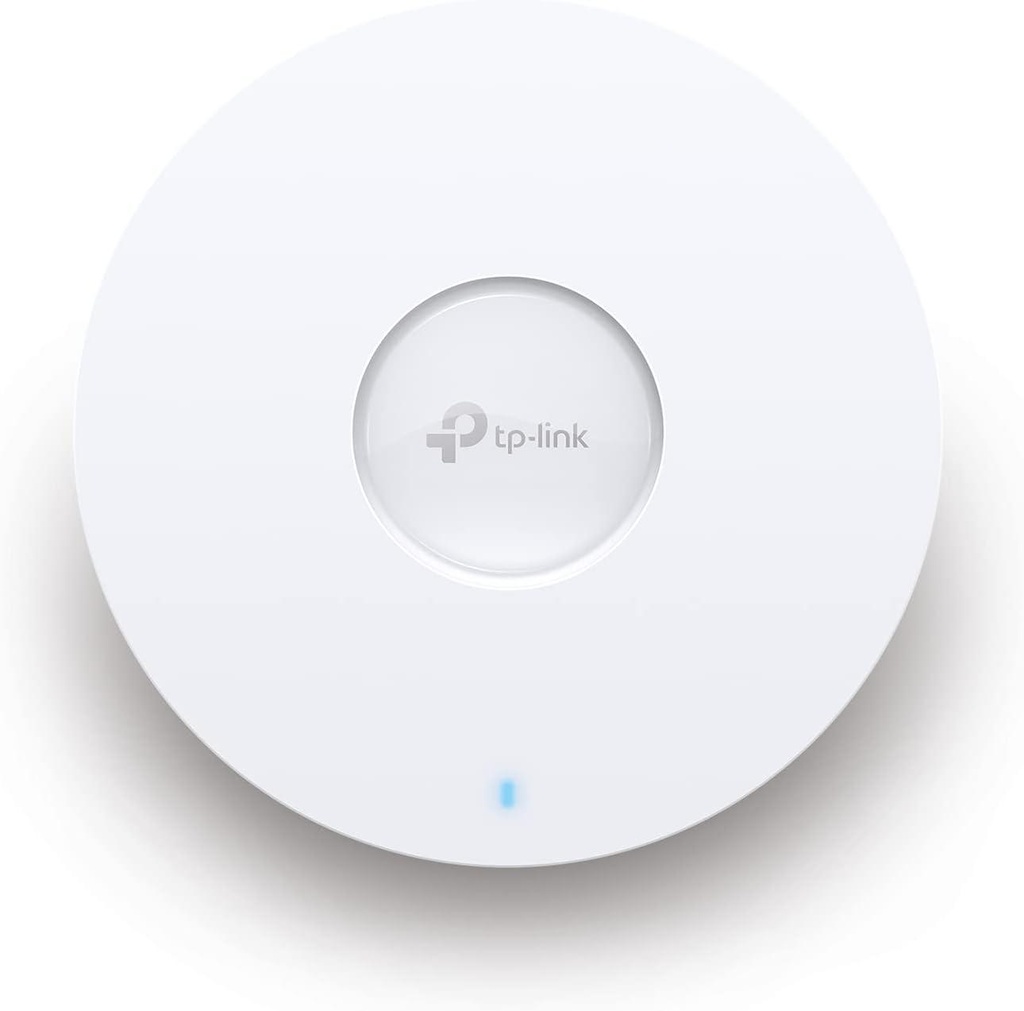 TP-Link EAP670 Omada WiFi 6 AX5400 Wireless 2.5G Ceiling Mount Access Point Support-Mesh, OFDMA, Seamless Roaming, HE160 & MU-MIMO SDN Integrated Cloud Access & Omada App PoE+ Powered, White