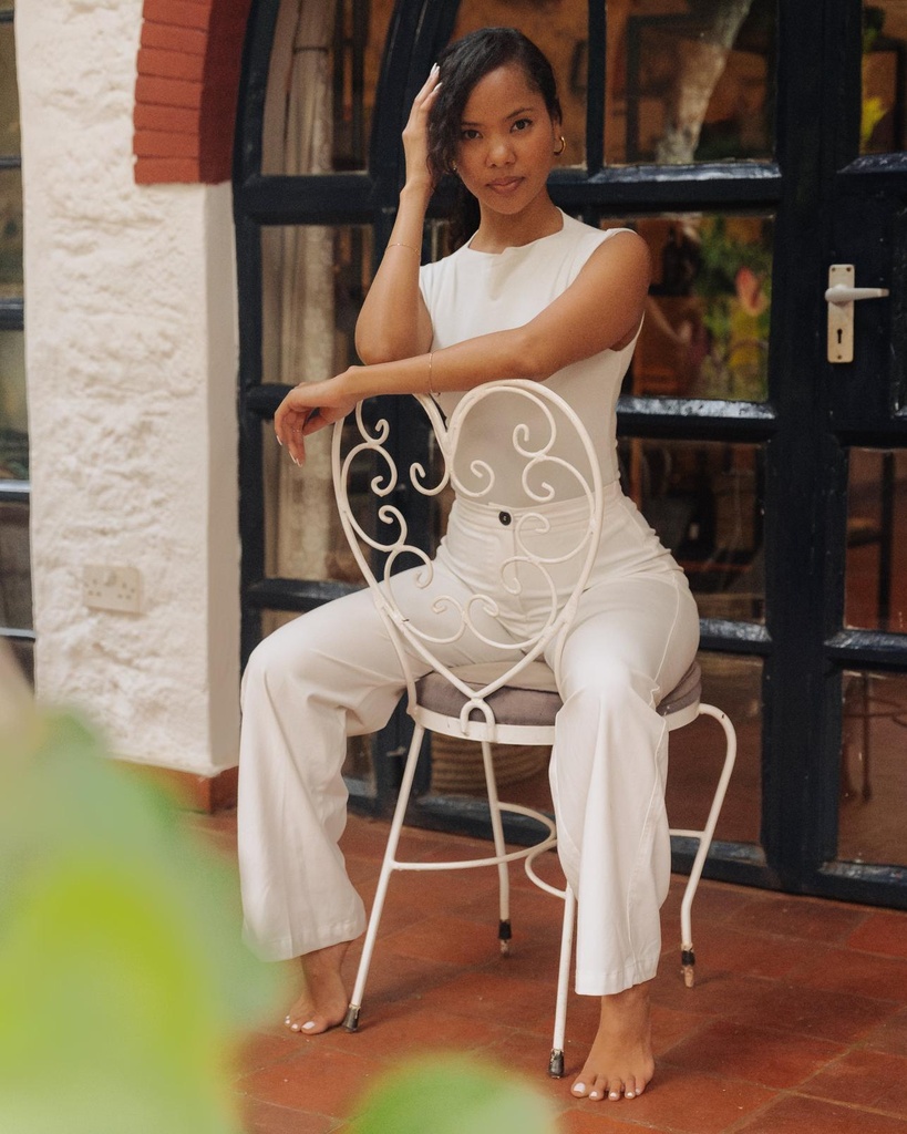 Boat Neck Bodysuit - Vivo x This Is Essential (XXS, Grey)