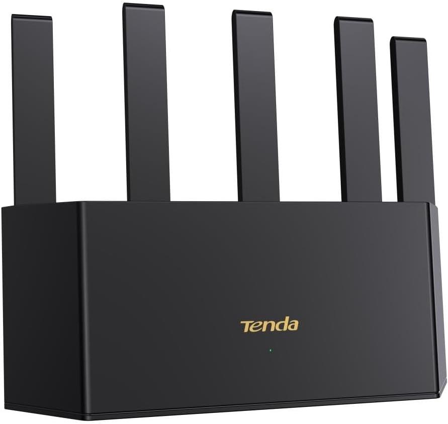 Tenda AX3000 WiFi 6 Router,Dual-Band Gigabit Wireless Internet Router, Mesh & AP Mode, Built-in VPN, NFC Tap-to-Connect, OFDMA MU-MIMO, Secure IoT Network for Home Gaming & 4K Streaming(RX12 Pro V3.0)