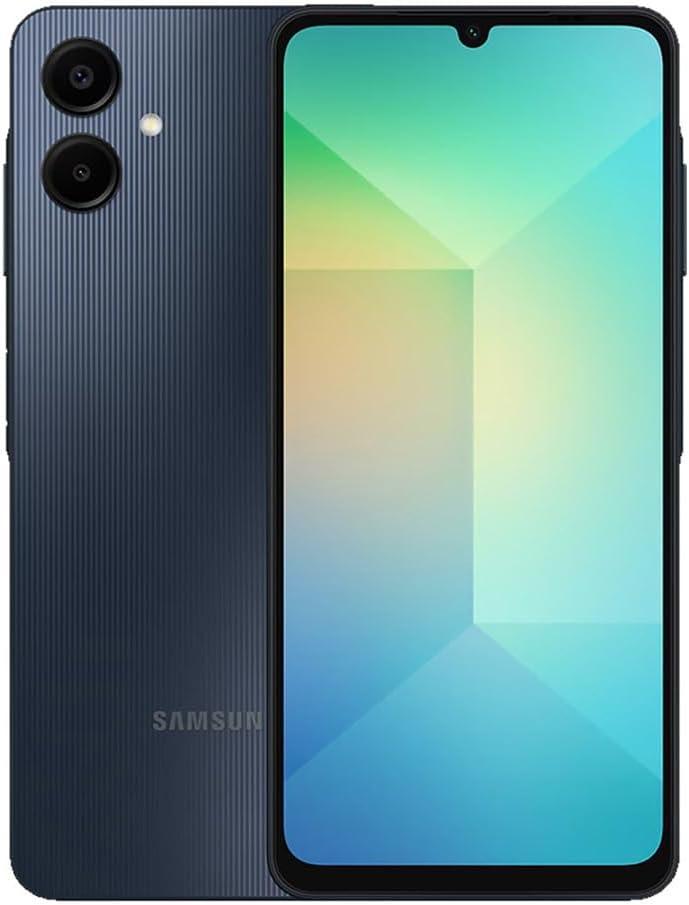 SAMSUNG Galaxy A06 4G LTE (128GB + 4GB)  SM-A065M/DS 6.7" Dual Sim 50MP Dual Cam + (Wall 25W Dual Port Bundle)