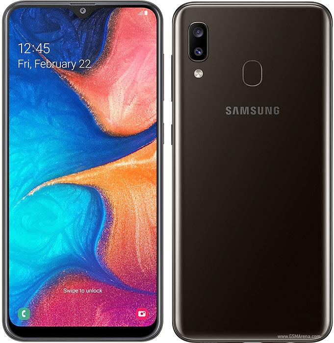 Samsung Galaxy A20 3GB RAM 32GB Duos Phone 13MP Camera - Blue, Green, Red and Black.