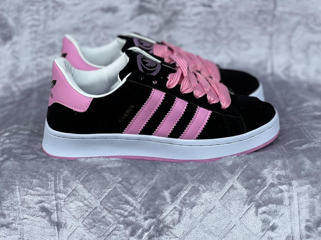 Adidas Campus Black & Pink