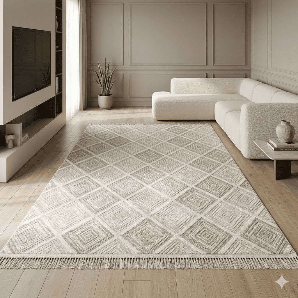 Bohemian Concentric Diamond Bolu Carpet 7x10 Feet | Buy Online Kenya