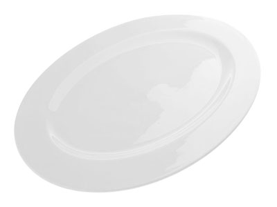 H12 12-Inch Fish Serving Tray Oval Plate Kenya