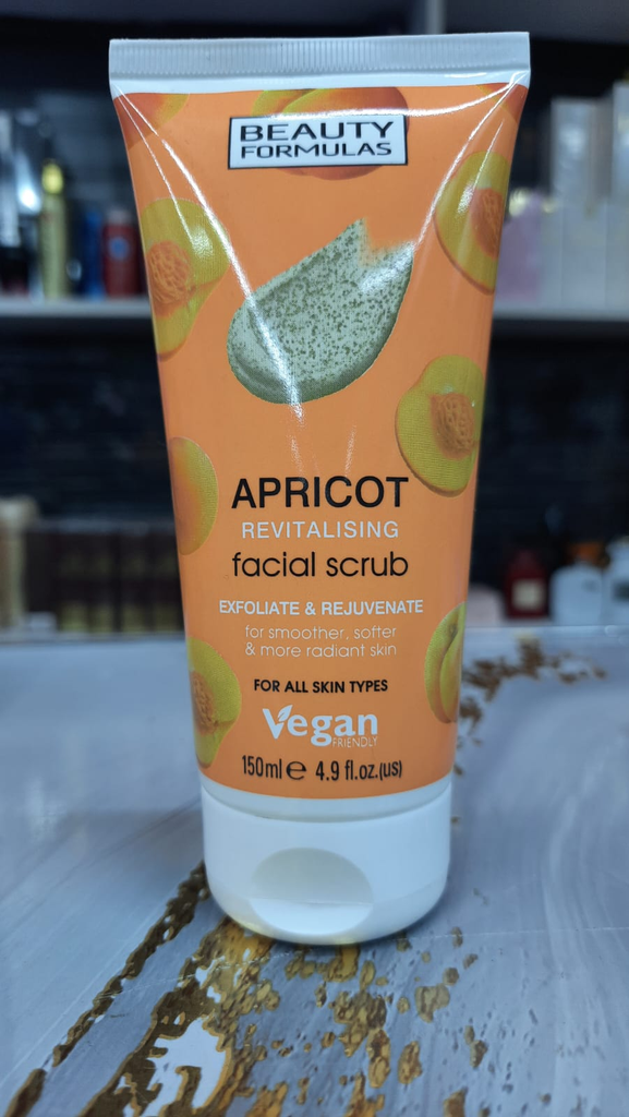 Beauty Formulas Apricot Facial Scrub | Revitalising Exfoliating Face Scrub for Radiant Skin Kenya
