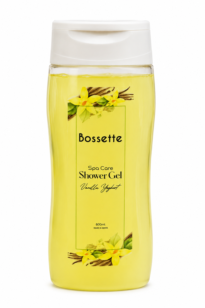 Bossette Vanilla Yoghurt Shower Gel 600ml Kenya