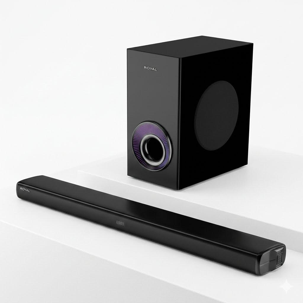 Royal R908 Soundbar Speaker | 6.5" Bluetooth Home Theater Kenya