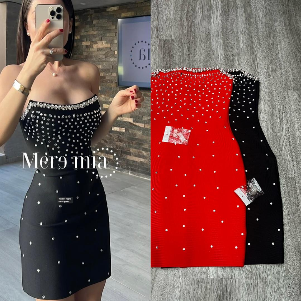 613 Rhinestone Bodycon Mini Dress Kenya | Sparkly Party Dress
