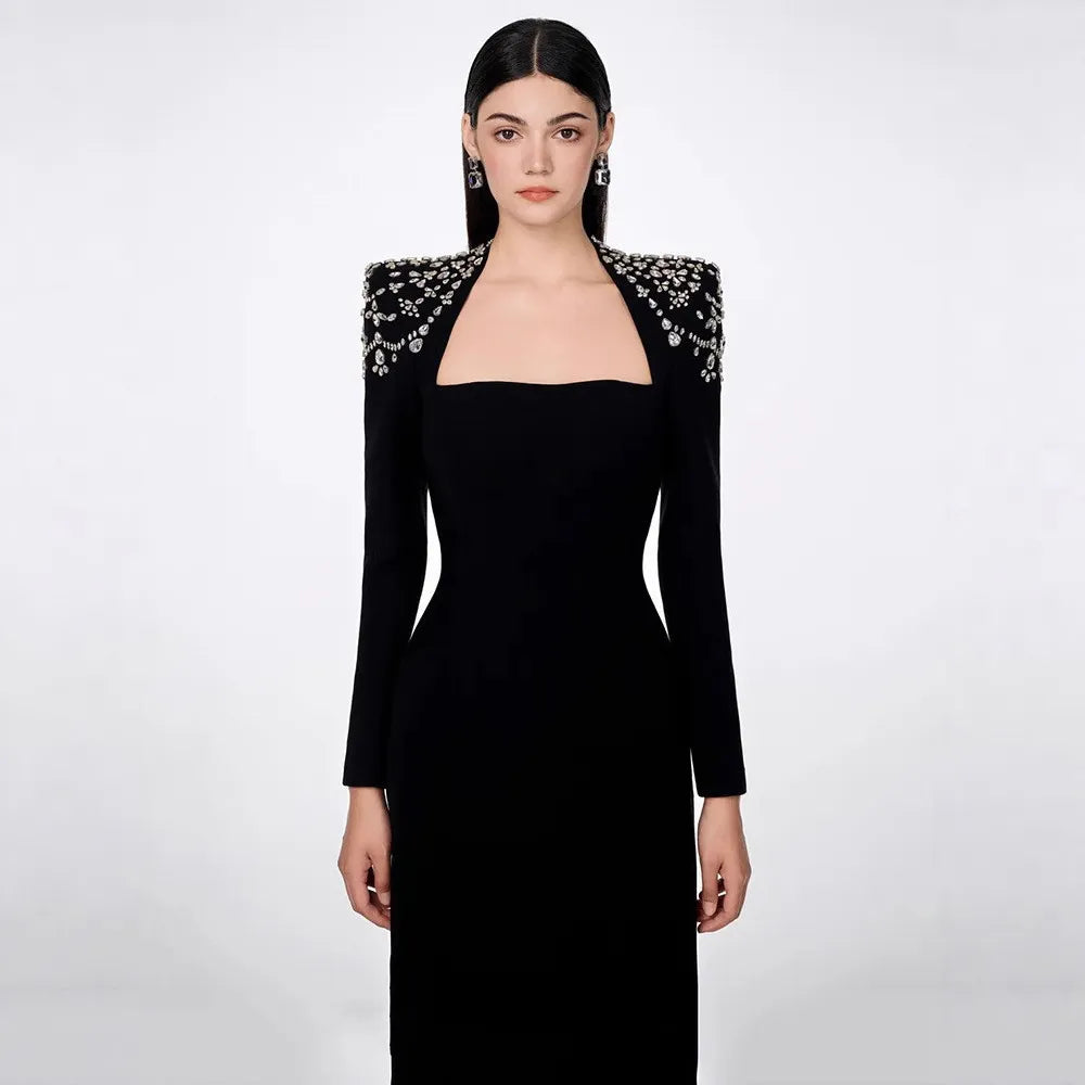 Constellation Power Gown Black Evening Dress Kenya