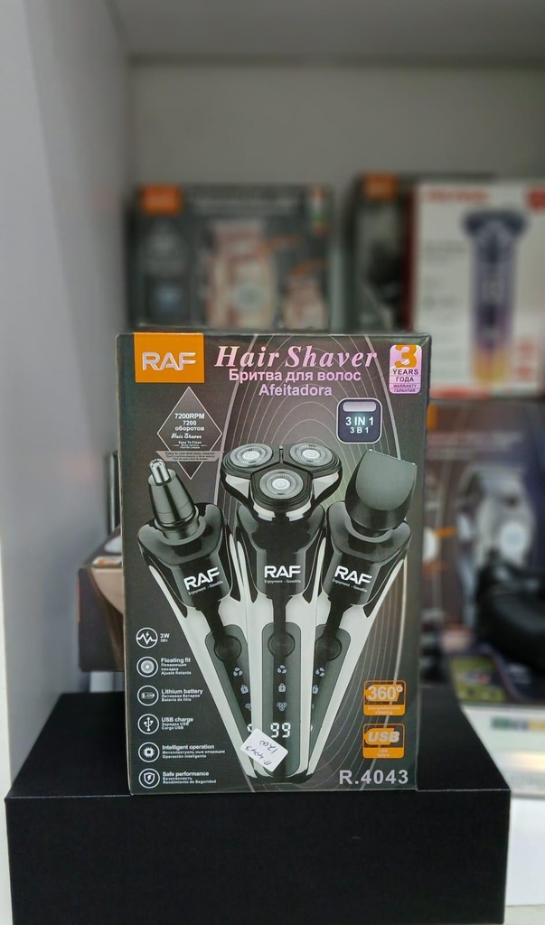 RAF R.4043 3-in-1 Electric Hair Shaver Kenya