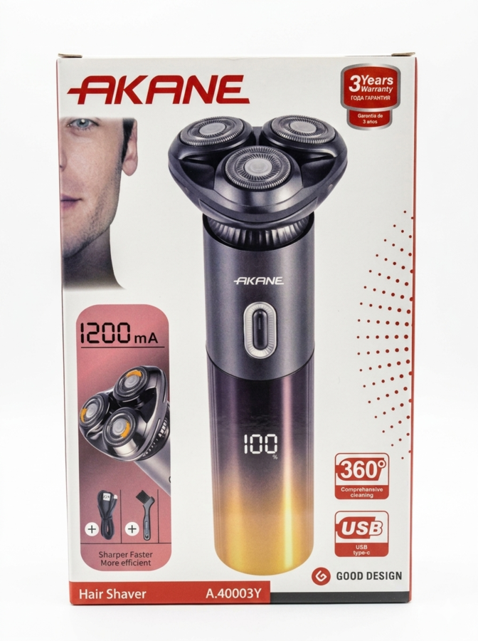 Akane 3-Head Electric Hair Shaver A.40003Y Kenya