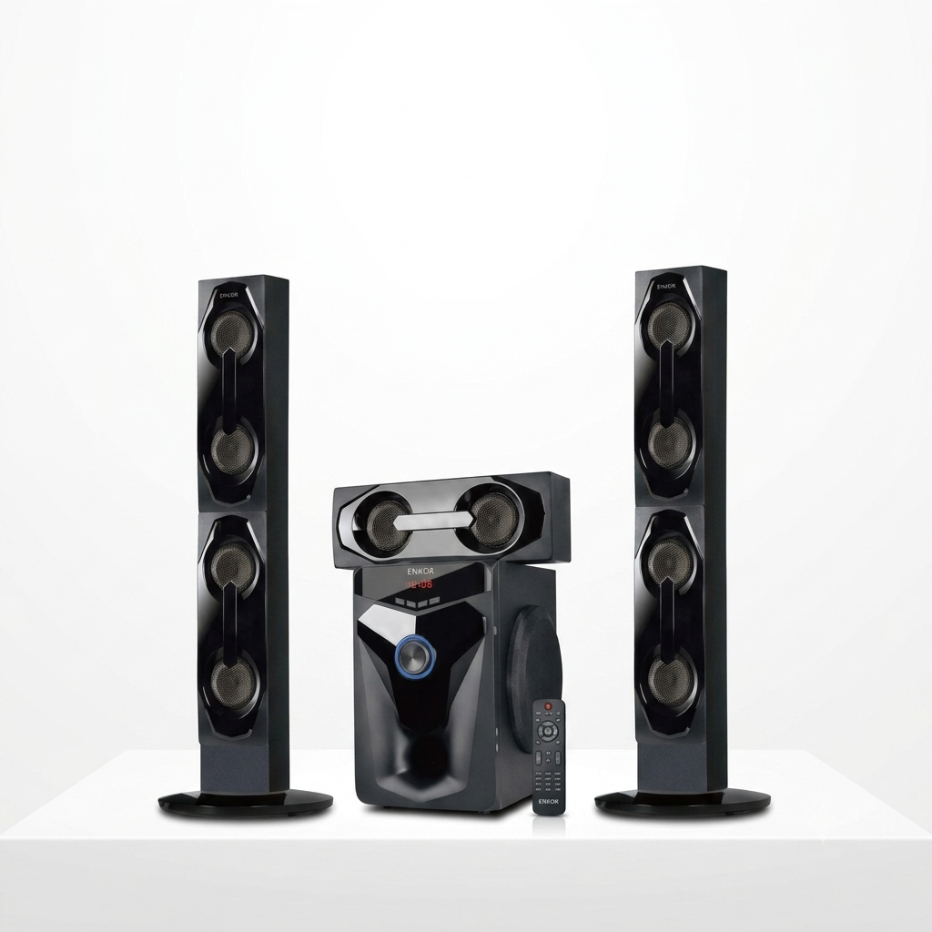 ENKOR EK31101MT 3.1" Tall Boy Speaker 20000W PMPO | Bluetooth Home Theatre Kenya