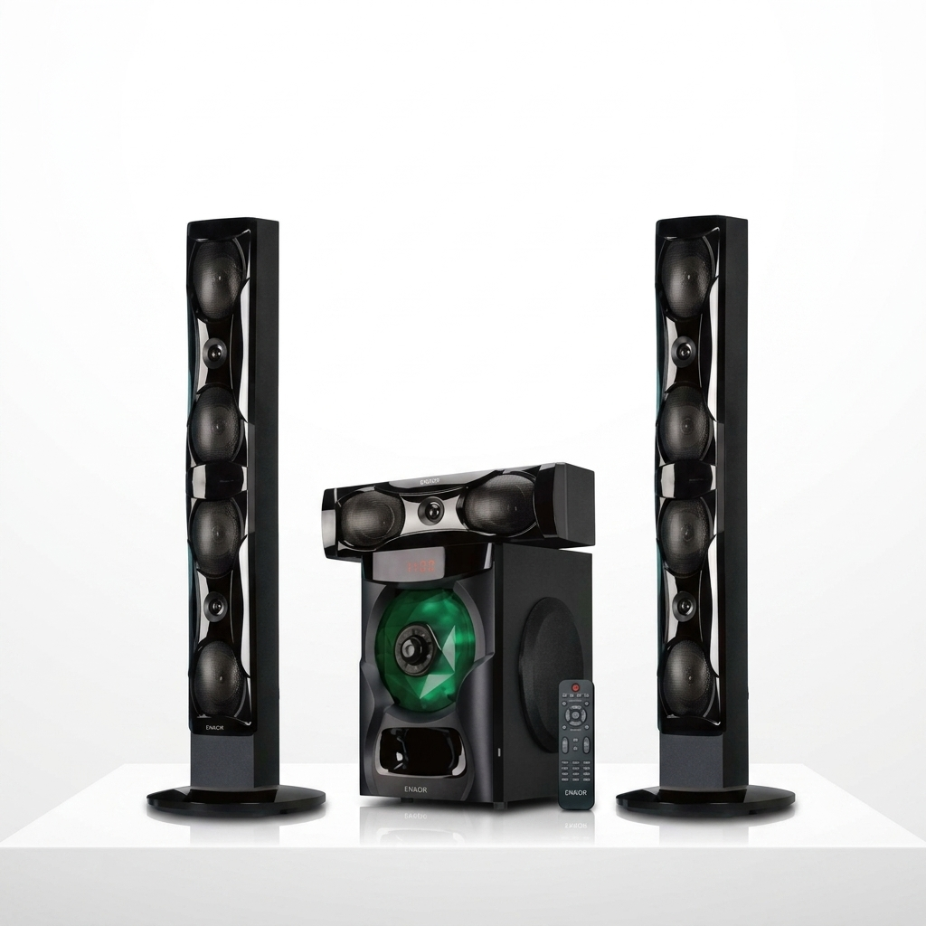 ENKOR EK31801MT 3.1" Tall Boy Speaker 18000W PMPO | Bluetooth Home Theatre Kenya
