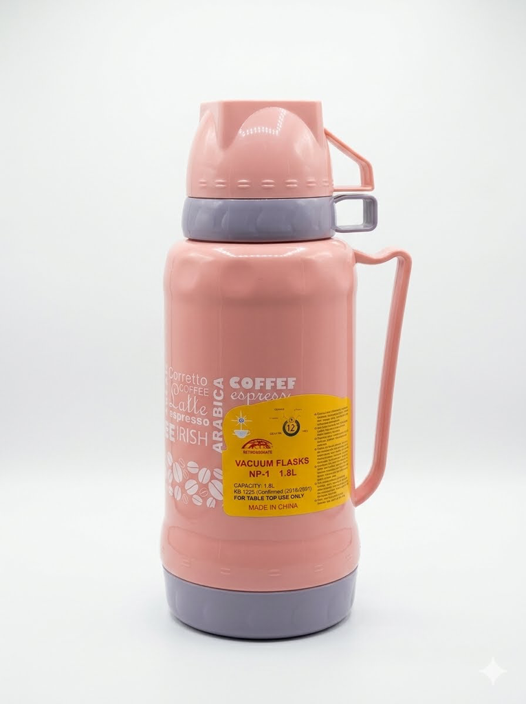 SUNDABESTS 1.8L Coffee Print Vacuum Flask NP-1 | Buy Online Kenya