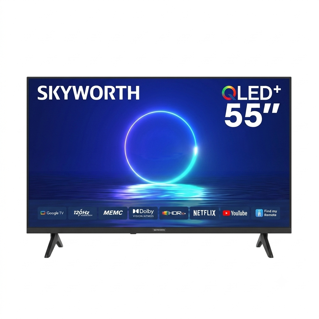 Skyworth 55Q6500H 55 Inch QLED+ Smart Google TV | Buy Online Kenya
