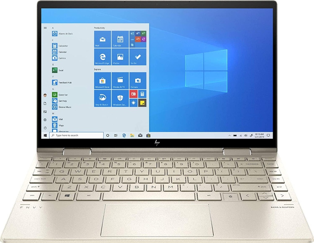 HP Envy x360 13m-bd0023dx 2-in-1 13.3" FHD IPS Touchscreen Laptop Intel Evo Platform 12th Gen Core i7-1250U 8GB Memory 512GB SSD Pale Gold - Backlit Keyboard -Thunderbolt - WiFi 6