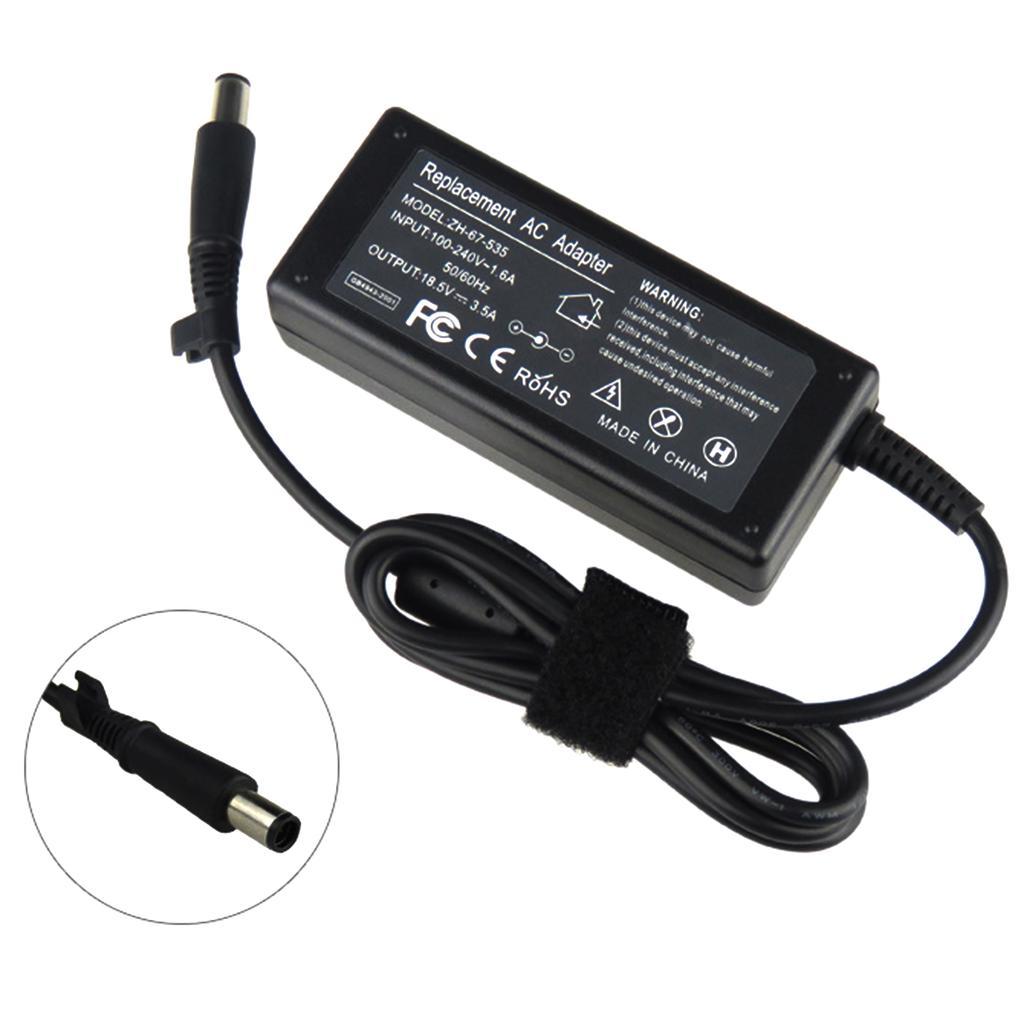 HP 18.5V 3.5A 7.4 X 3.5 Replacement Laptop Power Adapter/Charger – BIG PIN for HP Pavilion dv4, dv5, dv6, dv7, G3000, G5000, G6000, and G7000; Compaq Presario CQ40, CQ45, CQ50