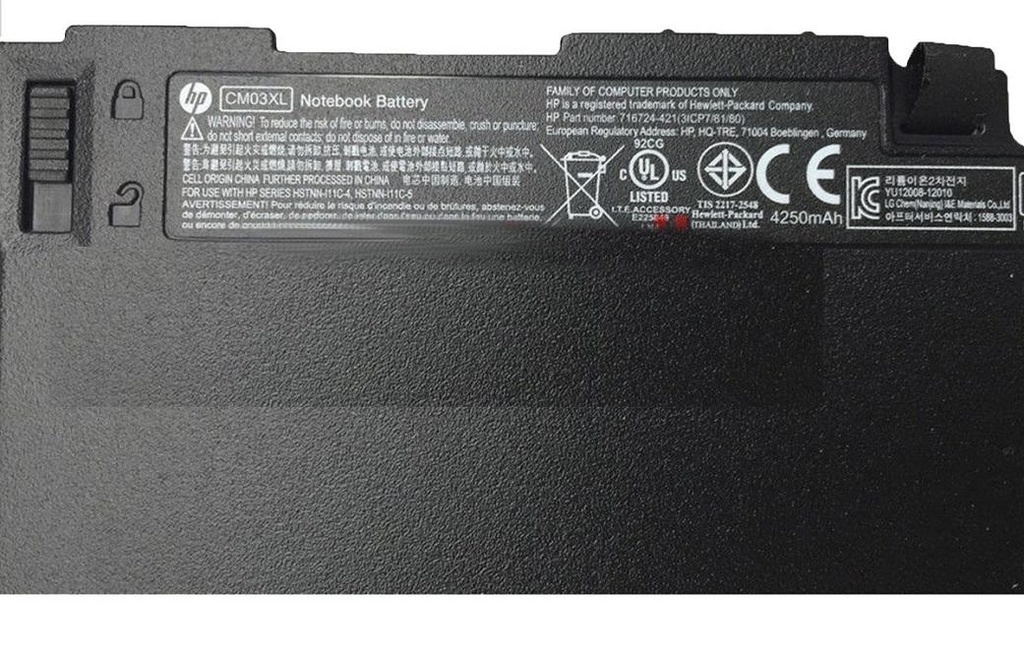 CM03XL CM03 Laptop Battery Replacement for HP EliteBook 840 850 845 855 740 745 750 755 G1 G2 Series, Spare 717376-001 716724-421 CM03050XL, ZBook 14 G2 fits CO06XL CO06