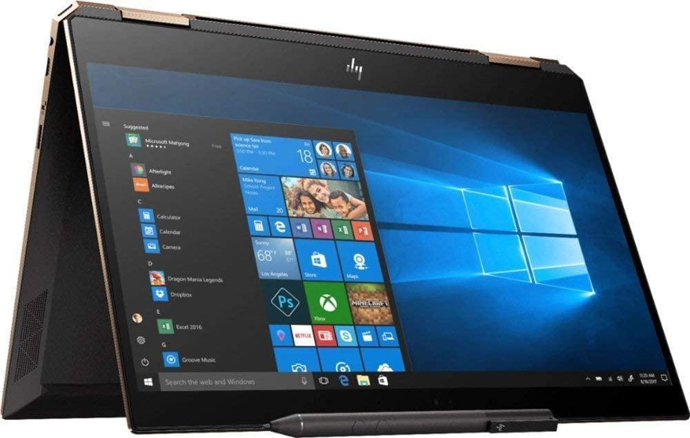 HP Spectre x360 13-aw0023dx 2in1 Gem Cut Laptop, 13.3" FHD (1920x1080) IPS BrightView WLED Multi Touch Screen, Intel Core 10th Gen i7-1065G7 (up to 4 GHz), 16GB RAM, 1TB SSD, FHD OLED 4KDisplay IR Webcam, HP Pen, Windows 10 home