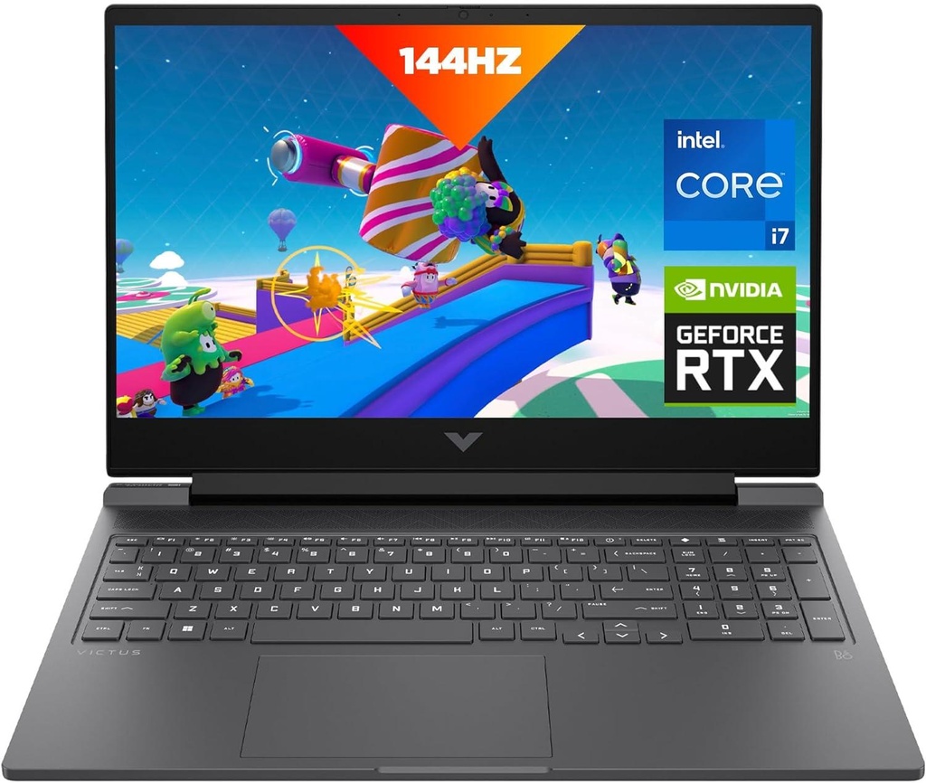 HP Victus 16 Laptop, FHD IPS 144Hz Display, 7ms Response Time, 13th Generation Intel Core i7-13700H, 16 GB RAM, 1TB GB SSD, NVIDIA GeForce RTX 3060 GPU (8 GB), Windows 11 Home, 16-r0010nia(2024)
