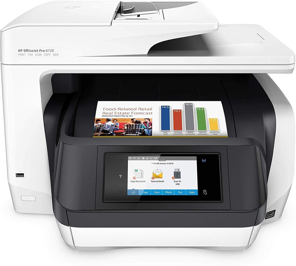 HP OfficeJet Pro 7720 All in One Wireless Printer