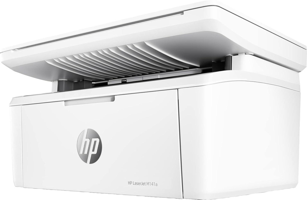 Hp laserjet mfp m141a printer, print, copy, scan, print up to 20/21 ppm (a4/letter),1 usb port, white, 7md73a