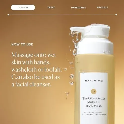Naturium The Glow Getter Multi-Oil Body Wash (2 Pack)