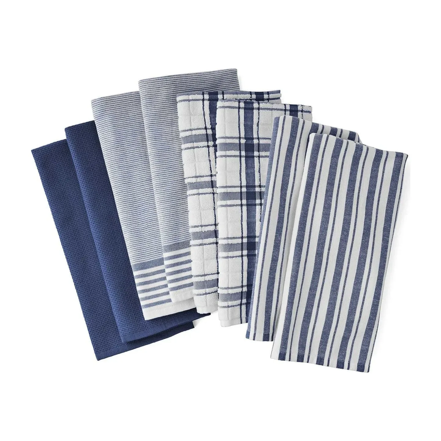 Kitchen Towels In Kenya - Member's Mark 8pck (Blue Cove)