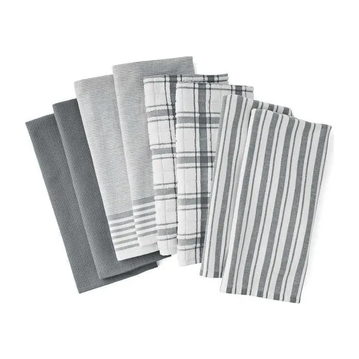 Kitchen Towels In Kenya - Member's Mark 8pck (Grey Flannel)