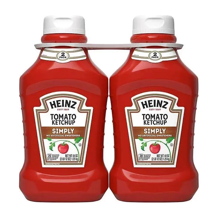 Heinz Simply Tomato Ketchup (2Pack)