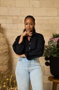 Vasha Classic Linen-Blend Shirt