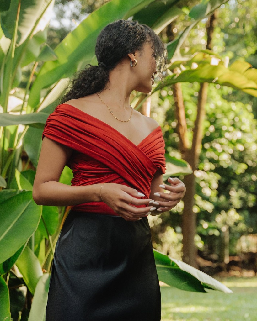 Ruched bodysuit - Vivo x This Is Essential (XS)